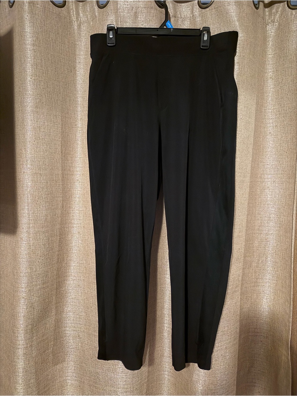 Athleta Black Slim Track Pants